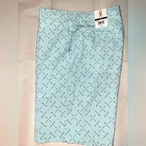 Golf‎ America Men's Golf Themed Shorts Blue Size 34 NWT